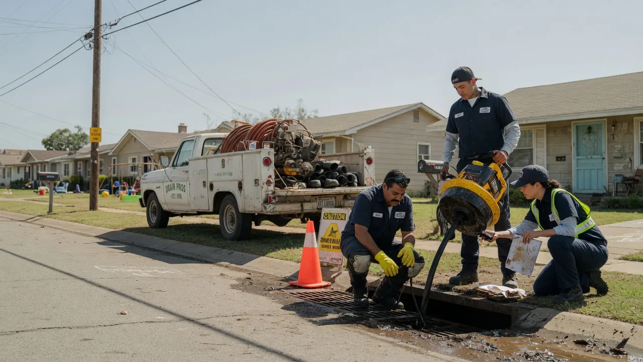 Drain Cleaning in Scotia, CA near me